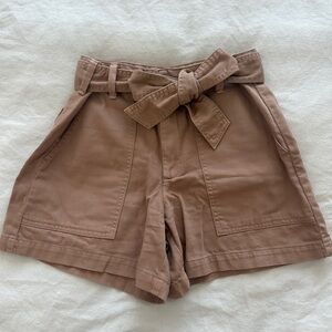 Banana Republic High Waist Brown Jean Shorts